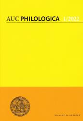 AUC Philologica 2022.1