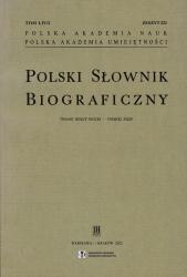 Polski słownik biograficzny : tom LIV/2, zeszyt 221