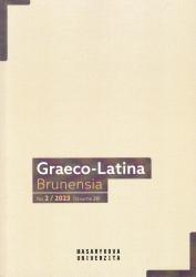 Graeco-Latina Brunensia : 2/2023 (volume 28)