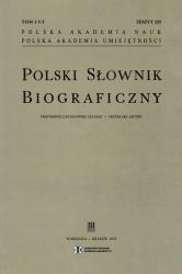 Polski słownik biograficzny : tom LV/2, zeszyt 225