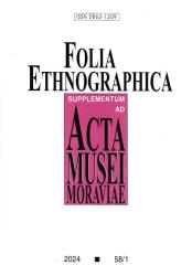 Folia ethnographica : 58/1 (2024)