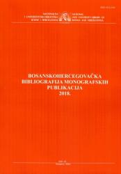 Bosanskohercegovacka bibliografija monografskih publikacija : 2018 : god. 22