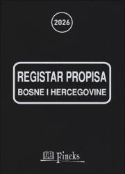 Registar propisa Bosne i Hercegovine 2026