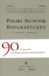 Polski słownik biograficzny : tom LVI/2, zeszyt 229 : Turowicz Jadwiga - Twardowski Ignacy