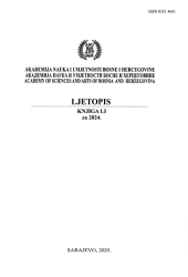 Ljetopis : akademije nauka i umjetnosti Bosne i Hercegovine : knjiga LI za 2024.