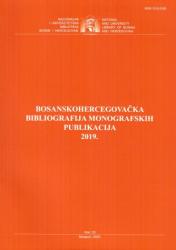 Bosanskohercegovacka bibliografija monografskih publikacija : 2019 : god. 23